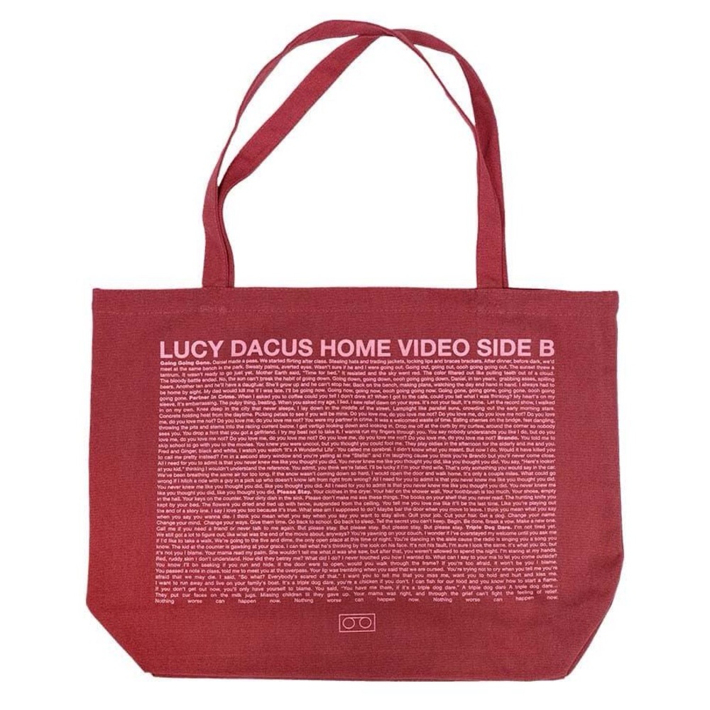 ISO: Lucy Dacus Home Video Tote Bag